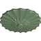 Ekena Millwork Shakuras Ceiling Medallion (Fits Canopies up to 1 3/8"), Hand-Painted Athenian Green, 9"OD x 1 3/8"P CM09SHAGF - alternate 3
